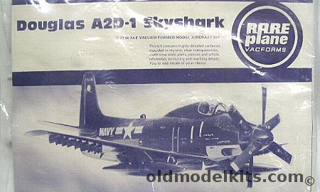 Rareplane 1/72 Douglas A2D-1 Skyshark - Bagged plastic model kit